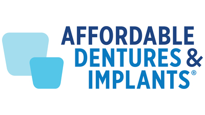Affordable Dentures & Implants logo (PRNewsfoto/Affordable Care)