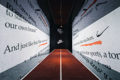 Nike 50 Moments: Celebrate then, now and the future (PRNewsfoto/Nike Hong Kong)