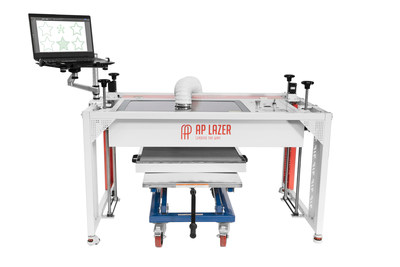 AP Lazer SN2616LR with engraving and cutting table.