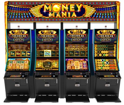 IGT Money Mania Wide Area Progressive Driving Jackpot Excitement in Commercial Gaming Jurisdictions