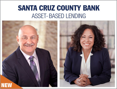 Santa Cruz County Bank Announces Launch of New Asset Based Lending