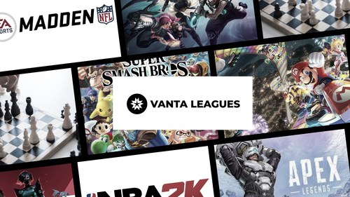 Vanta Leagues to offer Super Smash Bros. Ultimate, Mario Kart 8, Chess, Madden NFL 23, NBA 2K23, and Apex Legends esports leagues in the Fall.