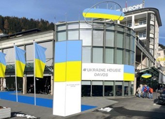 Ukraine House Davos
