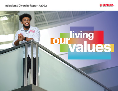 Honda’s Inclusion & Diversity Report, “Living Our Values,” outlines the company’s commitments to advancing inclusion and diversity and shares key initiatives within its workforce and the communities where its associates live and work. (PRNewsfoto/American Honda Motor Co., Inc.)