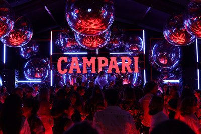 As Official Partner of Festival de Cannes, Campari continues its legacy within the cinema industry by playing host to guests at an unforgettable evening of immersive cinema experiences, marking the brand's first year as Official Partner the world-renowned film festival. 