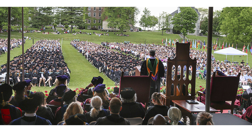 Epidemiologist Beyrer tells HWS Graduates to Beware of Disinformation