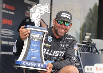 Lee Livesay of Longview, Texas, has won the 2022 Simms Bassmaster Elite at Lake Fork with a four-day total of 113 pounds, 11 ounces.