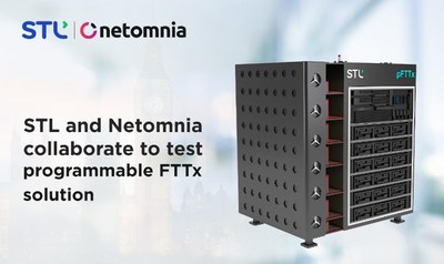 STL and Netomnia collaborate to test programmable FTTx solution (PRNewsfoto/Sterlite Technologies Ltd. (STL))