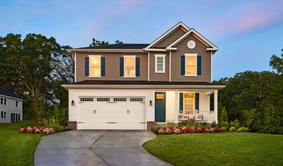 Richmond American’s Lapis model will debut at Seasons at Round Hill Meadows in Orange, Virginia.
