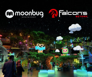 Falcon's Beyond Partners with Moonbug Entertainment to Expand CoComelon and Blippi Brands into Immersive Entertainment