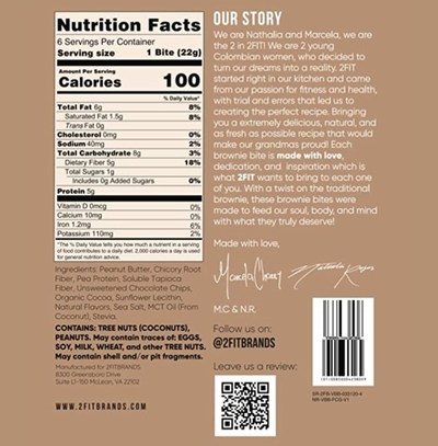 Healthy nutritional fact table