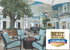 U.S. News &amp; World Report Names Market Street Memory Care Residence Viera a 2022-23 Best Memory Care Community