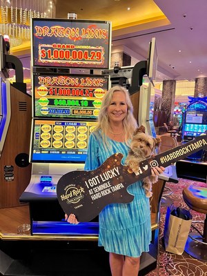 A lucky Clearwater, Fla. resident won a $1,307,076 jackpot while playing Aristocrat Gamings Dragon Link progressive slot game at Seminole Hard Rock Hotel & Casino Tampa on May 16. The Dragon Link $1 million progressive jackpot can be found at Seminole Hard Rock Hotel & Casino Hollywood, Seminole Hard Rock Hotel & Casino Tampa and Seminole Casino Coconut Creek.