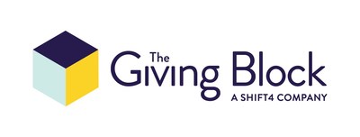 The Giving Block Logo (PRNewsfoto/The Giving Block)