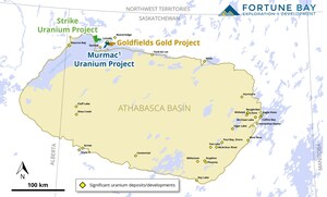 FORTUNE BAY COMMENCES MAIDEN EXPLORATION DRILLING AT THE STRIKE URANIUM PROJECT