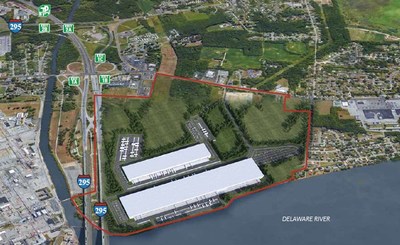 1.725 million square foot development site in Pennsville, NJ