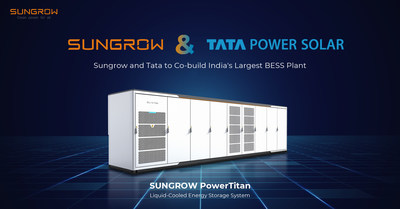 Sungrow and Tata Power Solar to Build India's Largest BESS Plant
