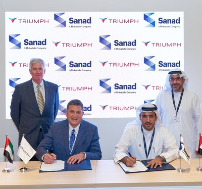 Sanad and TRIUMPH Signing Ceremony