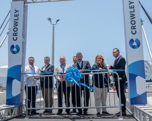 Crowley Inaugurates Liquified Natural Gas (LNG) Facility in Peñuelas, Puerto Rico Strategic LNG hub expands sustainable energy for customers in the Caribbean