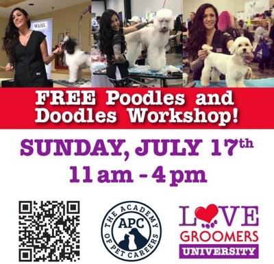 Free Poodles and Doodles Workshop Sunday July 17th 2022