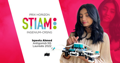 Ispeeta Ahmed, laurate 2022 du Prix Horizon STIAM Ingenium-CRSNG. (Groupe CNW/Ingenium)