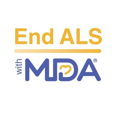 End ALS with MDA logo