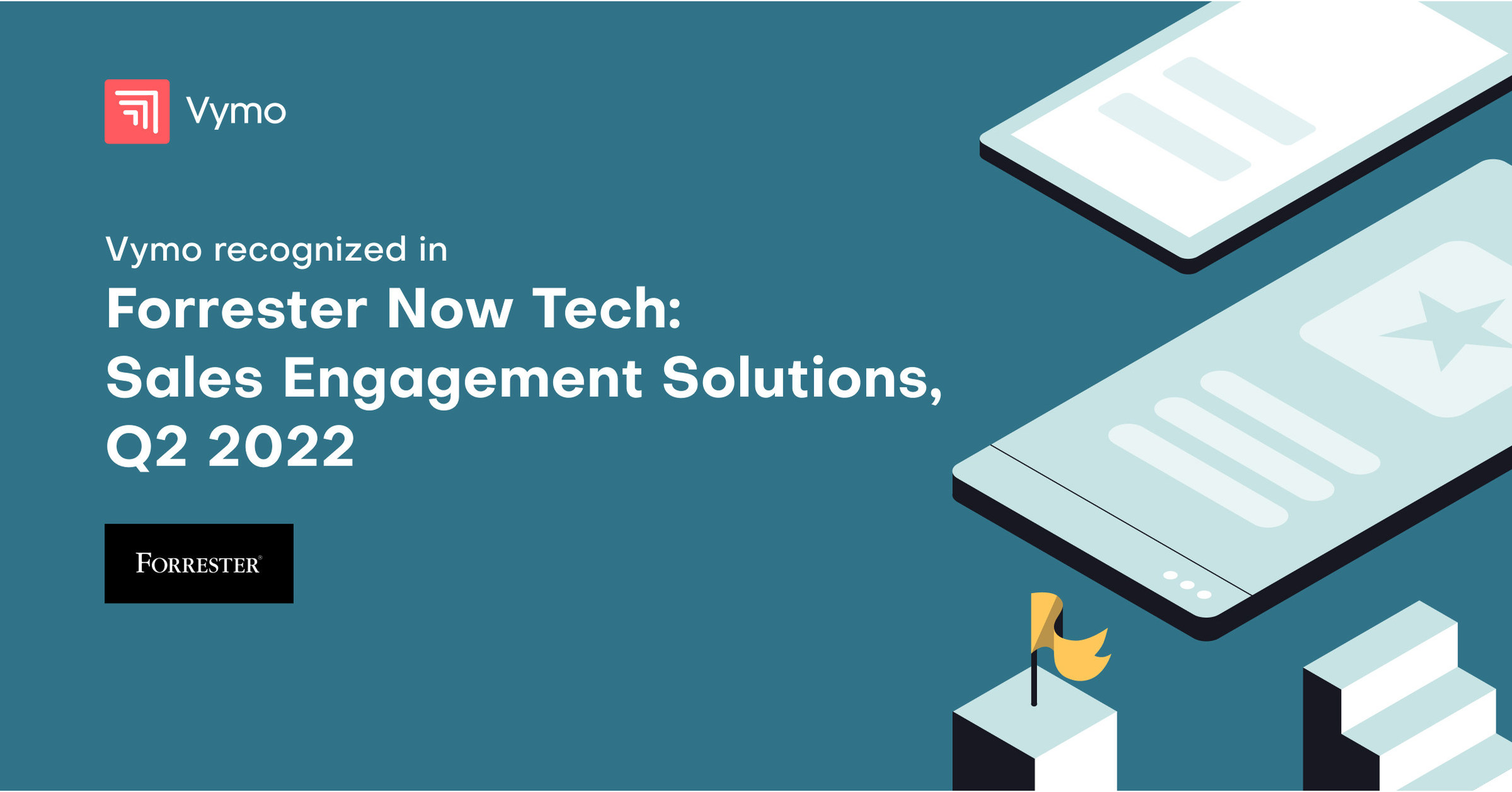 Vymo Recognized in Now Tech: Sales Engagement Solutions Report
