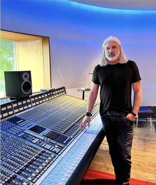 Scaeva advisor, Krish Sharma, at the studio formerly known as the Sausalito Record Plant.