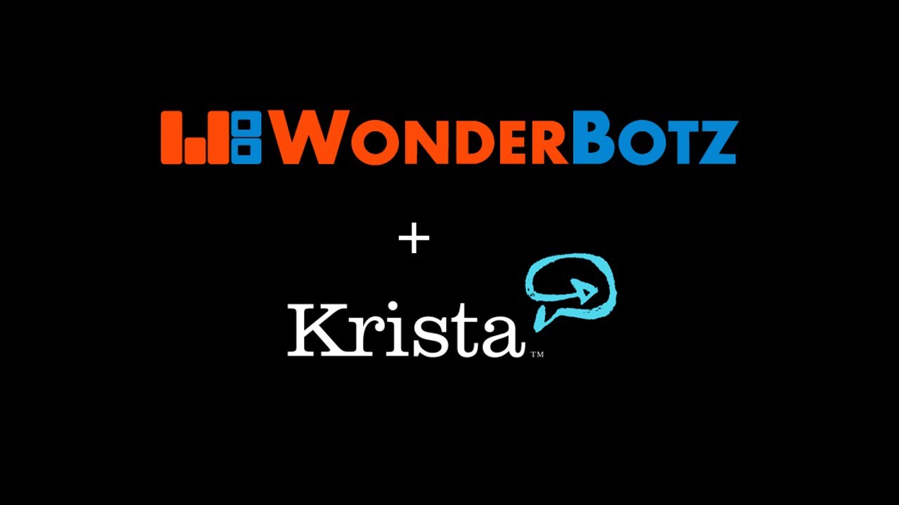 WonderBotz Partners with Krista Software for AI-led Intelligent Automation