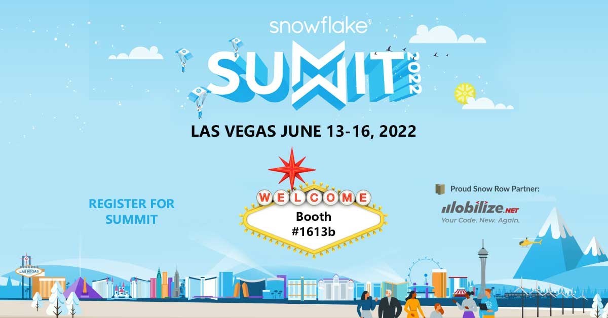 Exhibiting at Snowflake Summit in Las Vegas, June 1416