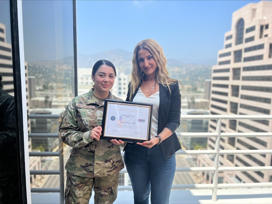 Phonexa CIO Liana Tonoyan Honored with Patriot Employer Award by U.S. Department of Defense - Vimarsana News