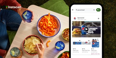 PepsiCo is among the first brands engaging consumers with immersive, shoppable storytelling on Instacart.