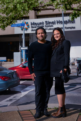 The $2.5 million gift from the Moez & Marissa Kassam Foundation will see the creation of a Neonatal Intensive Care Unit Fellowship at Mount Sinai Hospital in Toronto, to be named the Moez and Marissa Kassam Fellowship Program in honour of their generous contribution. (CNW Group/Sinai Health Foundation)