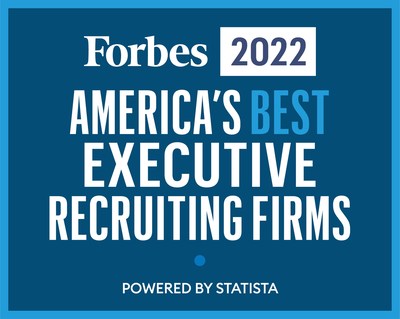 Barbachano International was selected by Forbes to America's Best Executive Recruiting Firms 2022 list for the 6th year in a row, ranking #26 in America and #3 on the West Coast.