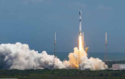Omnispace Spark-2 was delivered into orbit by Exolaunch aboard a SpaceX Transporter mission on Wednesday, May 25. Thales Alenia Space designed and built the Omnispace Spark satellites with the help of industry partners: NanoAvionics, ANYWAVES, and Syrlinks.