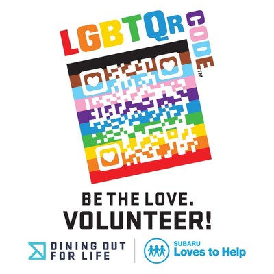 Just in time for Pride Month, the Be the Love. Volunteer! campaign is designed to help cultivate volunteers for health and social service organizations that are licensees of Dining Out For Life®, the foodie fundraiser which Subaru of America, Inc. has sponsored since 2006.