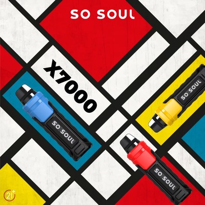 So Soul Disposable vape X7000 (PRNewsfoto/So Soul)