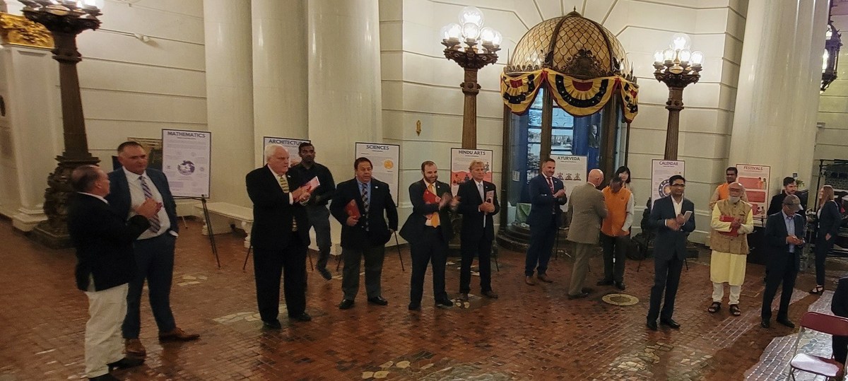Hindu Civilization Exhibition was Recognized by Pennsylvania State Senate - Vimarsana News