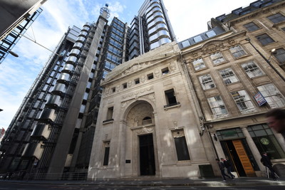 Lloyd's historic building exterior, London (Credit: Lloyd's) (CNW Group/DXC Technology Company)