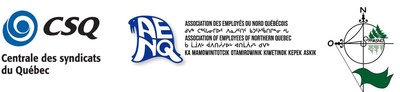 Logo de la CSQ, AENQ-CSQ, SPPMSNO-CSQ (Groupe CNW/CSQ)