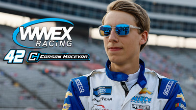 Worldwide Express partners with Niece Motorsports and driver Carson Hocevar for eight races in 2022.
