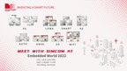 Treffen Sie sich mit SIMCom, dem weltweit führenden Anbieter von IoT-Mobilfunkmodulen und -Lösungen auf der Embedded World 2022