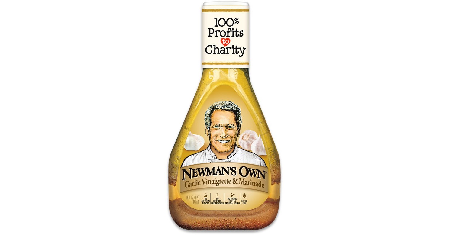 NEWMAN'S OWN® INC. INTRODUCES NEW GARLIC VINAIGRETTE & MARINADE AND
