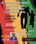 Illinois House Speaker and 7th District State Rep. Emanuel "Chris" Welch to Host Free Father's Day and Juneteenth Celebration