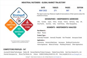 With Market Size Valued at $87 Billion by 2026, it's a Healthy Outlook for the Global Industrial Fasteners Market