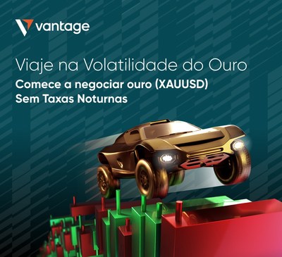 Vantage lança trading de ouro sem swap por tempo limitado