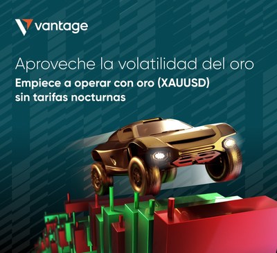 Vantage lanza operaciones de oro sin swap por tiempo limitado