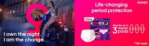 Kotex relaunches in India with the introduction of Overnight Period Panties
