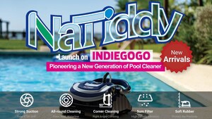 Innovative New Brand of Pool Cleaning Robot, NaTiddy Launches on Indiegogo