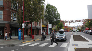 City of Victoria receives funding to retrofit the streetscape of Government Street North in downtown Victoria